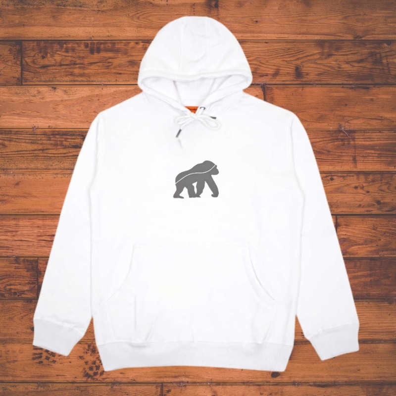 Sweater Hoodie House Of Smith Original / Hoodie House Of Smith Logo Black Gorilla White / bahan comb