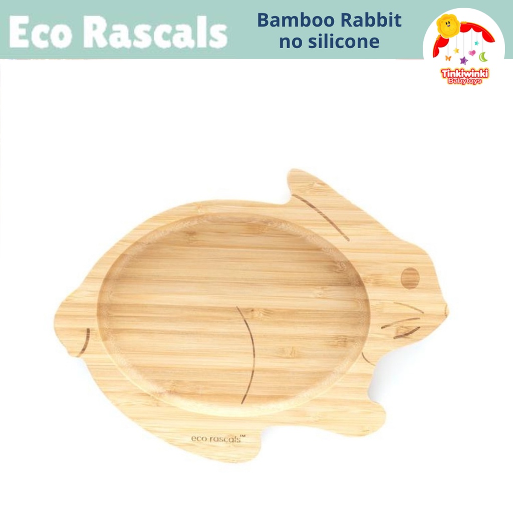 Ecorascals Rabbit Plate no Silicone