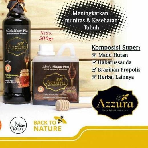 

☛ Azzura - Hitam Pahit Plus Propolis Habatussauda ✹