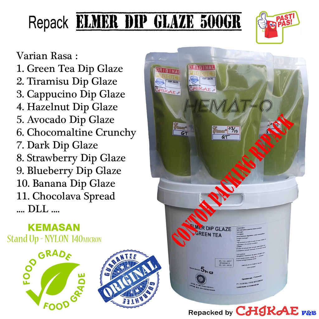 

QH Elmer 500gr Chocomaltine, Tiramisu, GreenTea ,Hazelnut , Cappucino, Dark, Chocolava Chrunchy