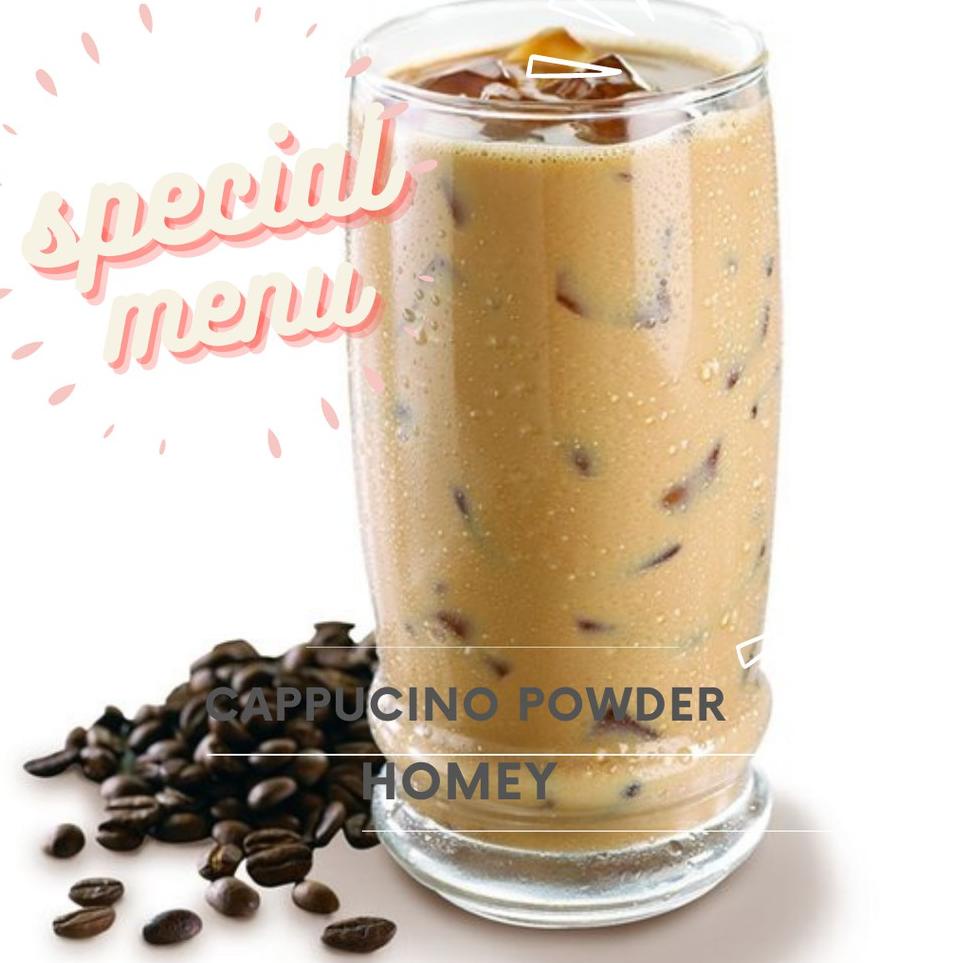 

Terbaru 3.3 Bubuk Minuman Cappucino 1 Kg / Bubuk minuman rasa Cappucino / Cappuccino Powder