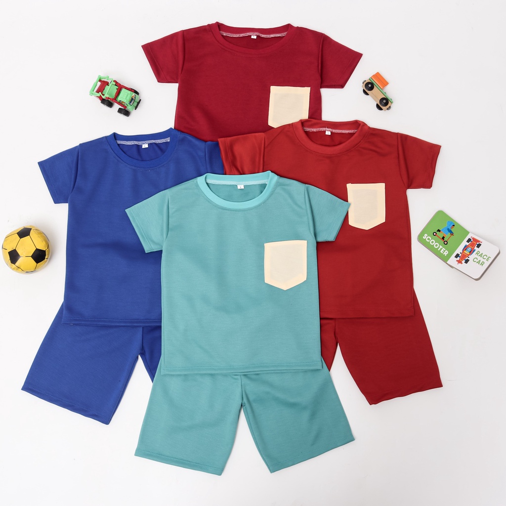 SETELAN ANAK KIDS 1-5TH TERBARU/SET ANAK ECER PILIH UKURAN DAN WARNA