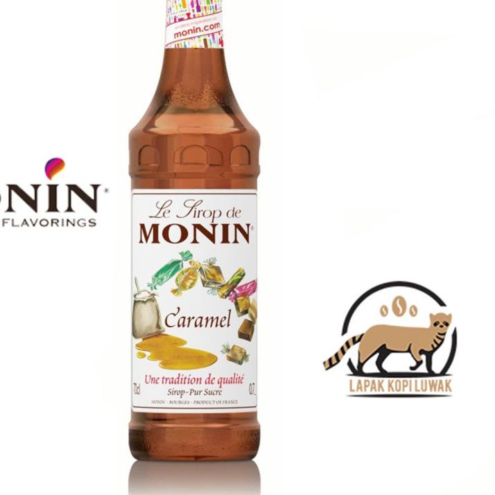 

۩ Caramel Syrup Merk Monin ✲