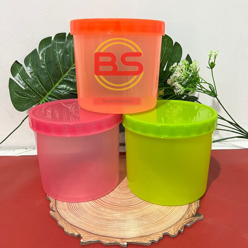 TOPLES PLASTIK 1000ML / SEALWARE PLASTIK BULAT