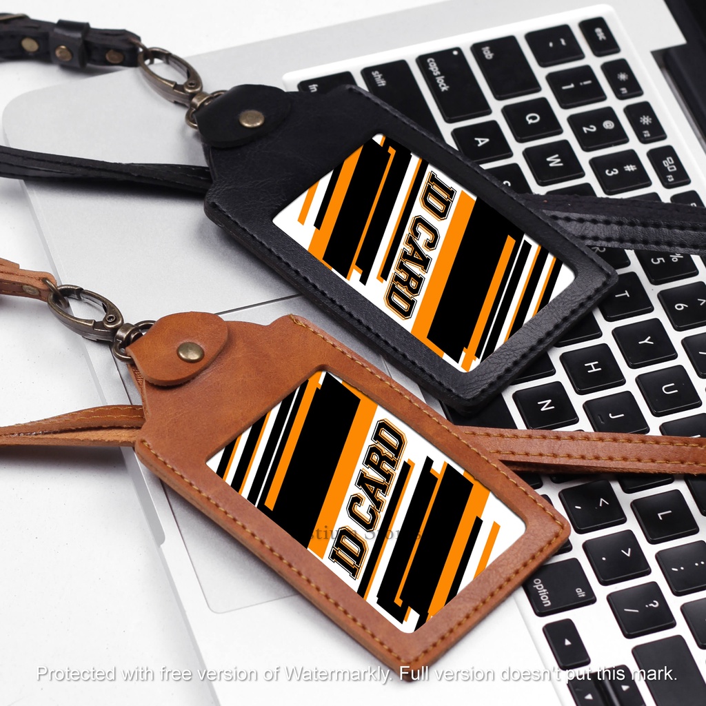

Lanyard Quick Id Card Kalung Holder Name Tag Pria Dan Wanita Id Card Holder Id Kulit Souvenir