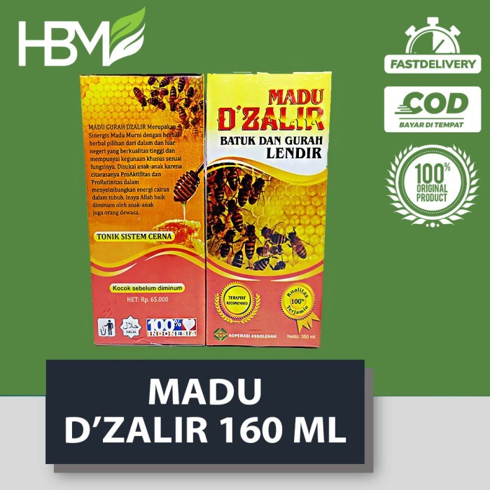 

DZALIR MADU D ZALIR BATUK GURAH LENDIR 160 ML