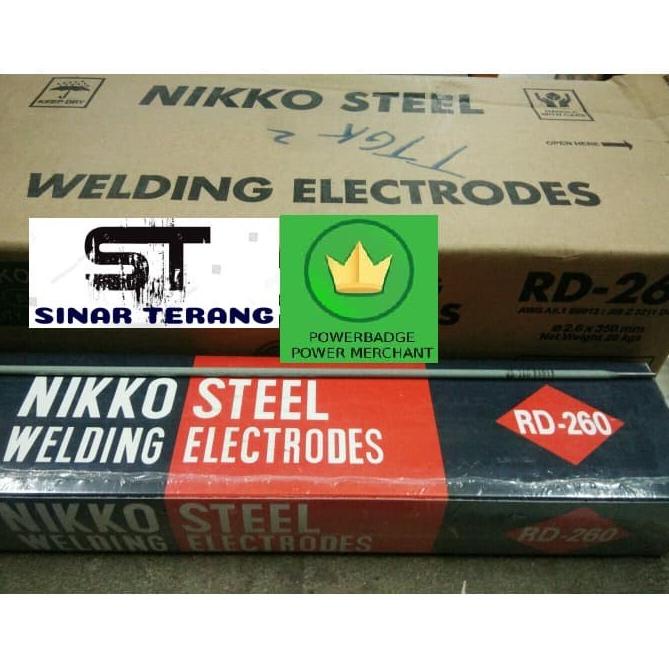 Kawat Las Nikko RD-260 Ukuran @ 3.2 x 350mm