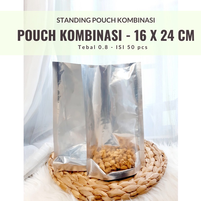 +++++] Kemasan Pouch - jual kemasan stand pouch - kombinasi 16x24