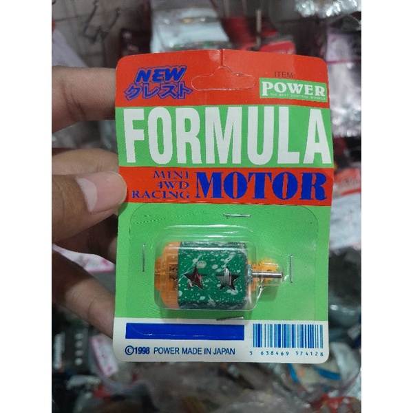 DINAMO FORMULA MINI 4WD KILIKAN KAWAT MERAH+ GIR SET