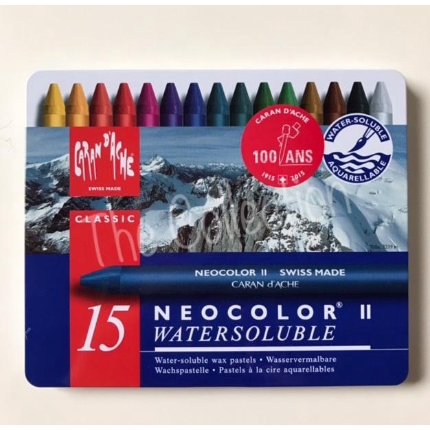 

ATK295CR 15 warna Neo 2 Carandache Caran d'ache Karandas Crayon refill