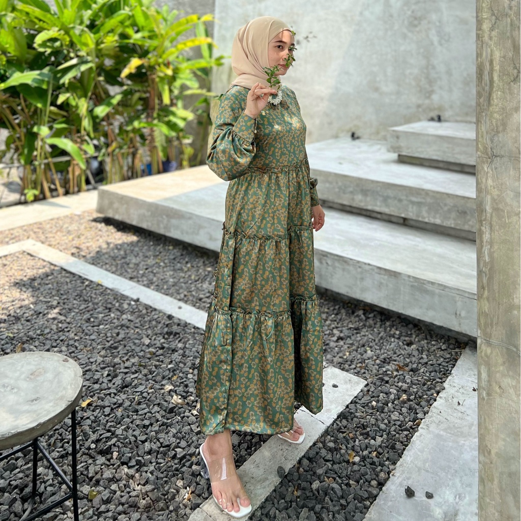 SML Outfit - Gamis Dress Wanita Raudhah Midi Dress