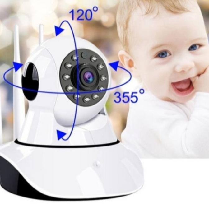 ☜ Baby Cam V380 CCTV Wireless Wifi 3 antena 5 mega pixel 1080p CCTV security ➥
