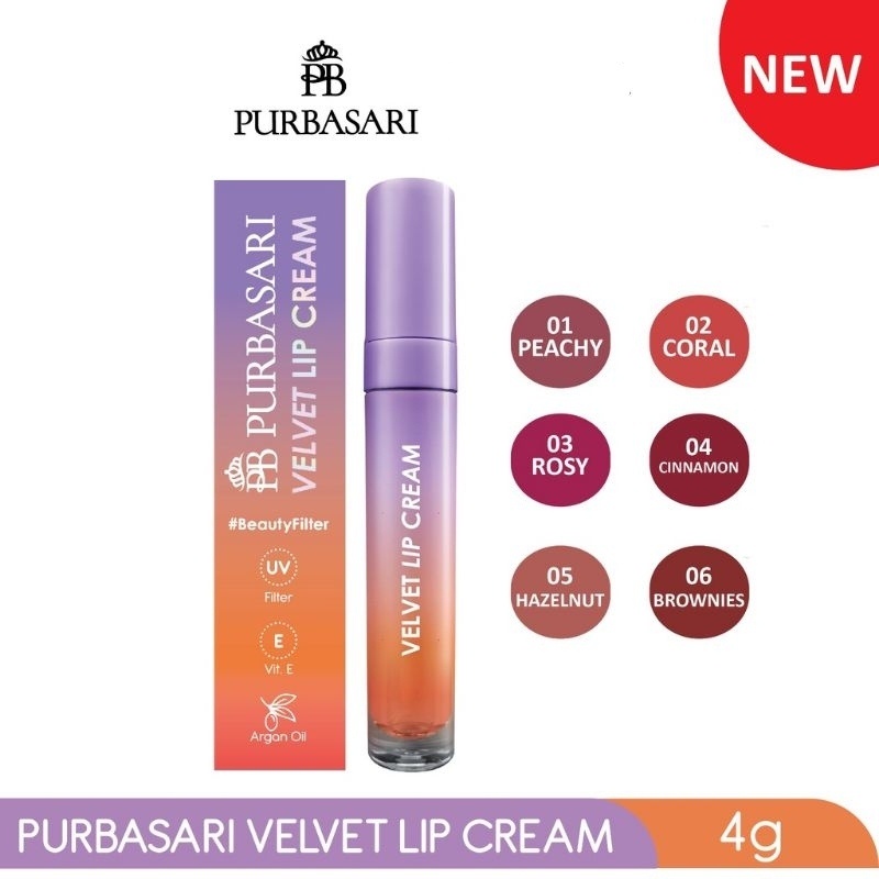 ❤ MEMEY ❤ PURBASARI Velvet Lip Cream