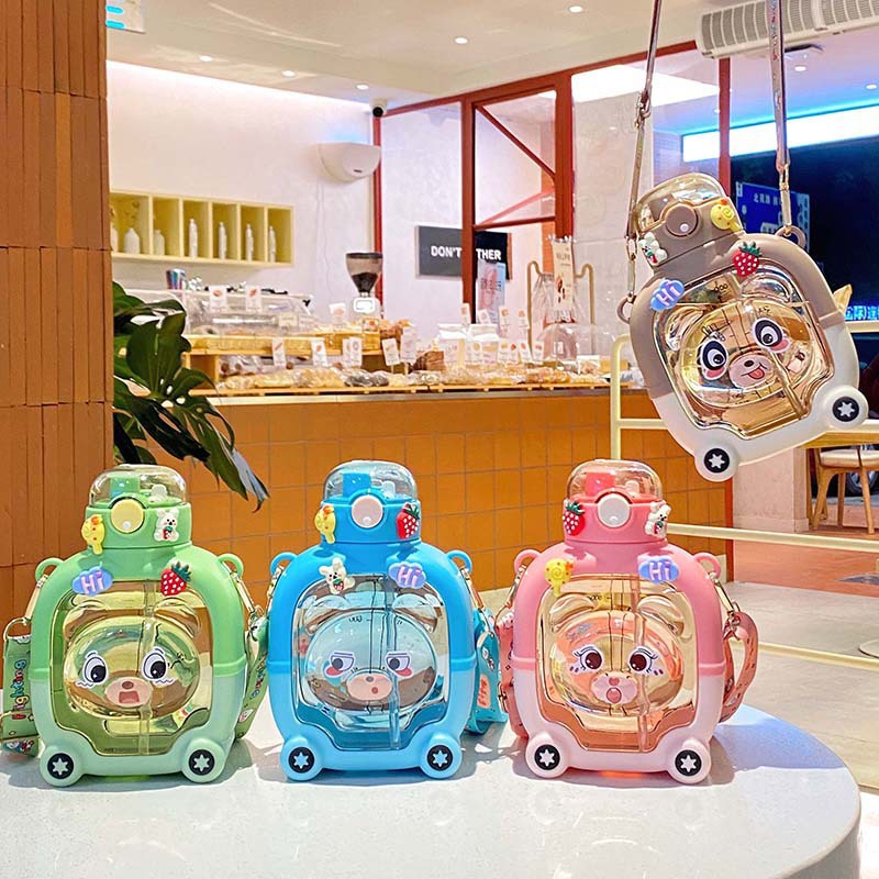 Botol Minum Anak Gemoy Model Boneka / Tempat Minum Anak Aesthetic 1000 ML