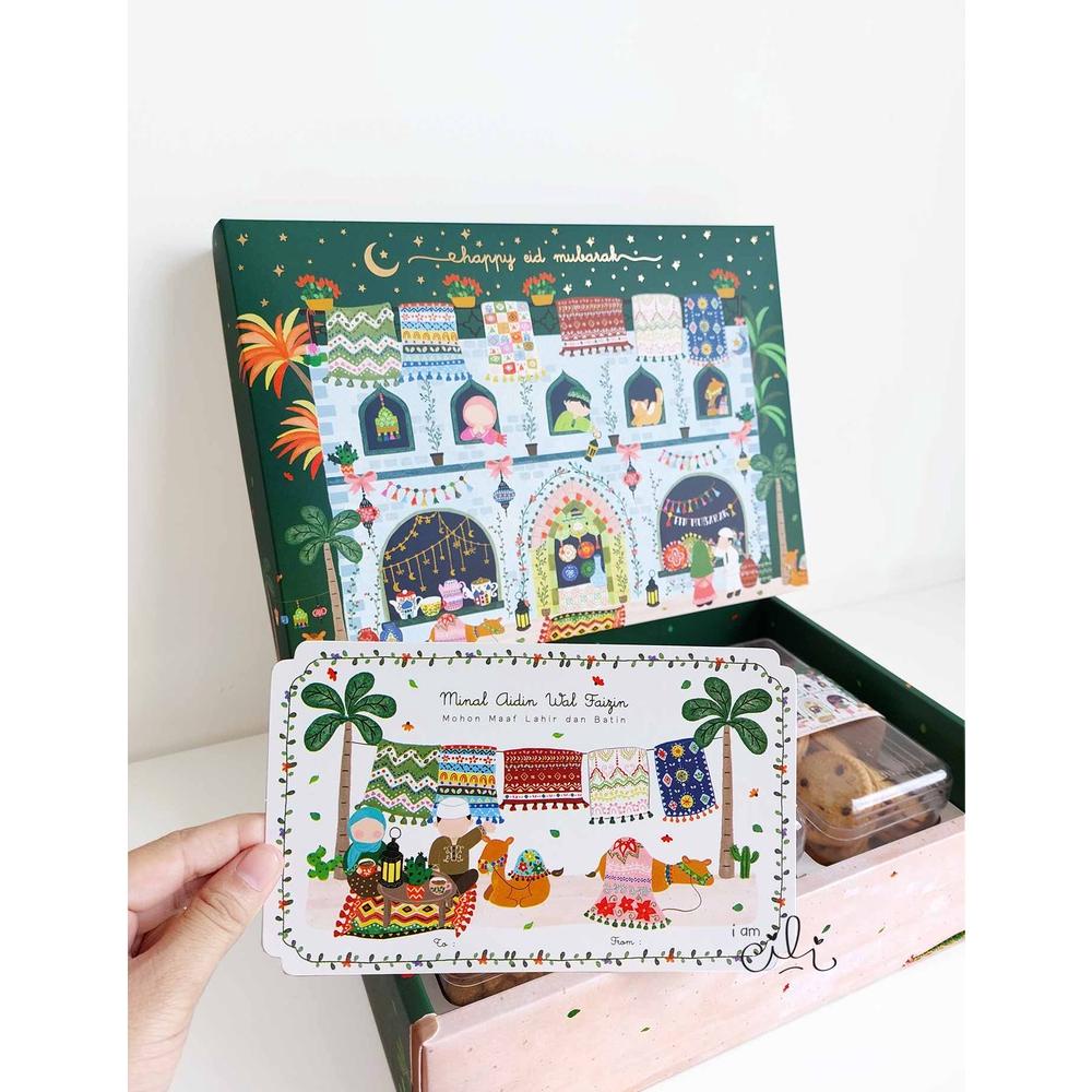 

(BOX NAUREEN) DUS KUE KERING LEBARAN EID RAMADAN IAMCILI .