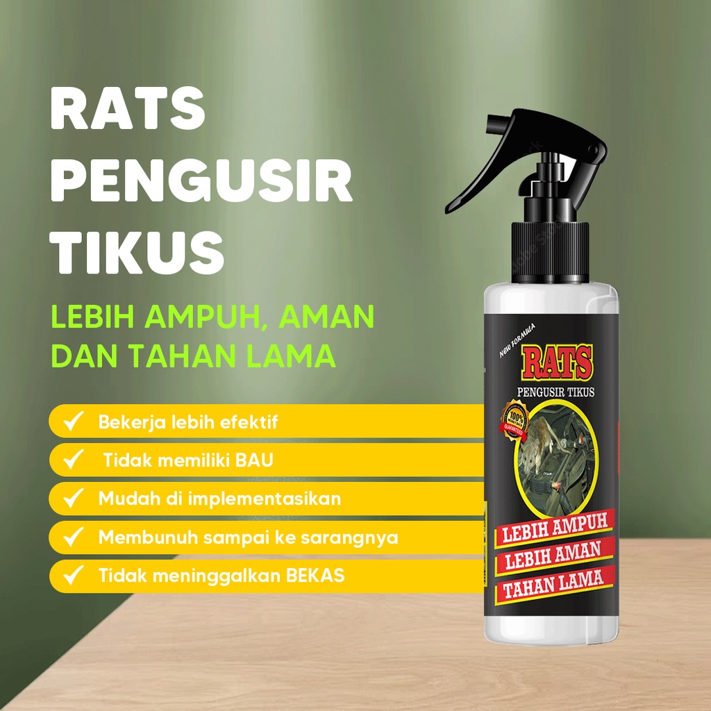 Racun Pengusir Tikus Ampuh Obat Pembasmi Tikus Anti tikus Kap Mobil Got
