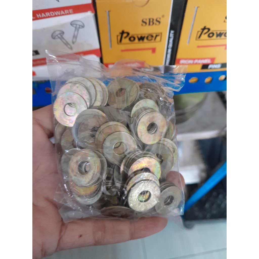 100 Pcs Ring M6 Lebar Ring 10 DRUMBAND MOTOR