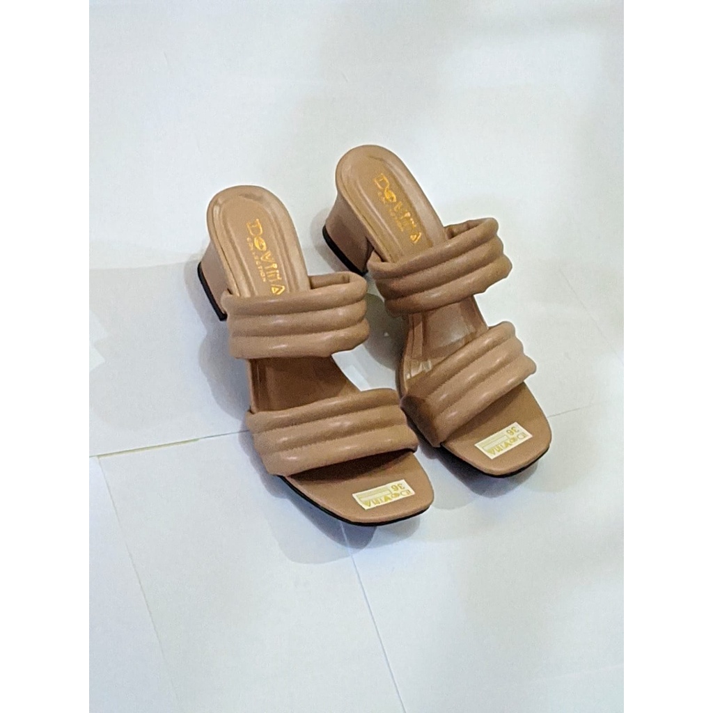 SANDAL WANITE HIGH HEEL BAN DUA MR-44