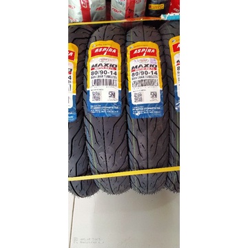 Ban Aspira Maxio 80/90-14 ASPIRA SPR38 TUBLESS (2023)