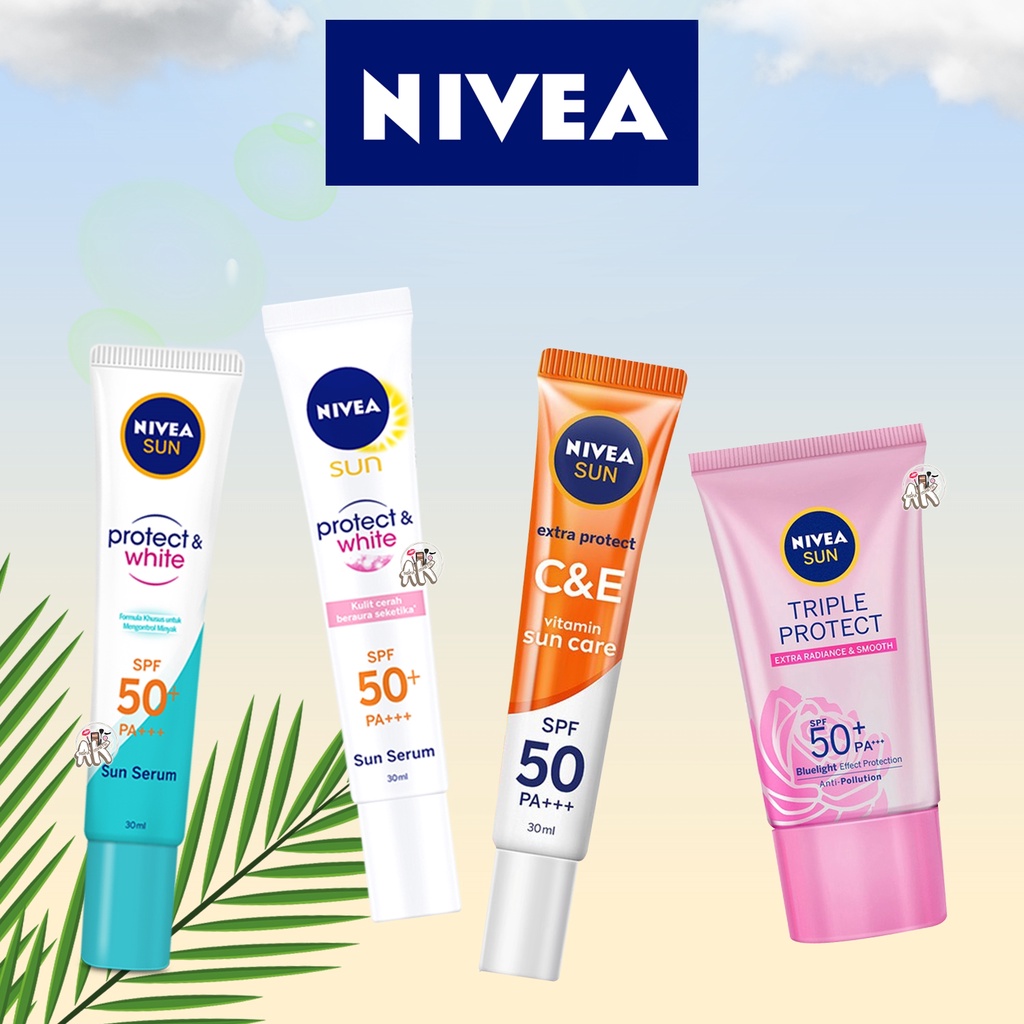 NIVEA SUN PROTECTION / SUN SERUM SERIES ( SUN TRIPLE PROTECT HOKKAIDO ROSE / EXTRA PROTECT C&amp;E SPF50 / PROTECT INSTANT AURA SPF50 / PROTECT OIL CONTROL SPF50 )