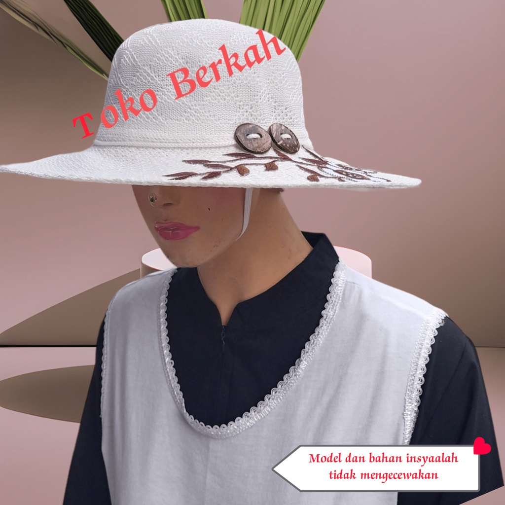 topi haji dan umroh rajut original 100%