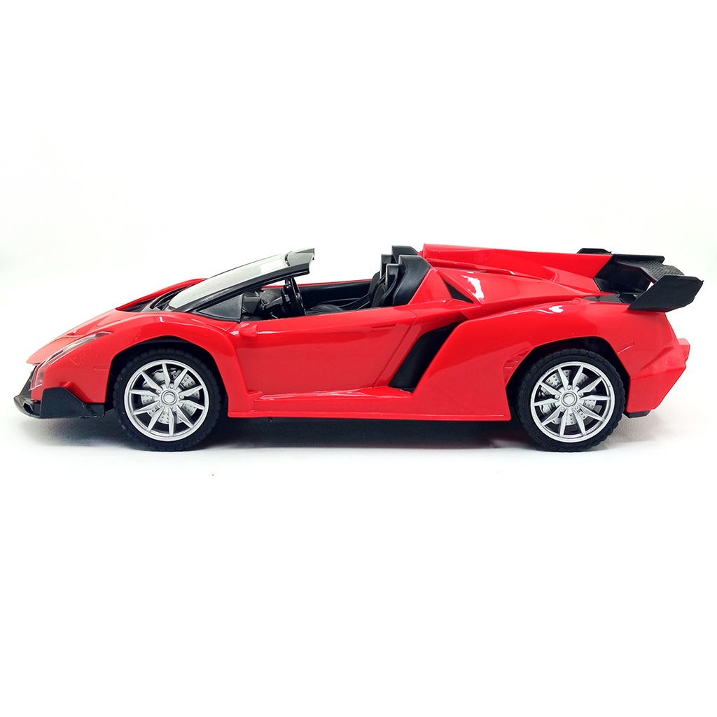 Toy Addict RC Car Lamb0rghini Merah Mainan Mobil Remote Control