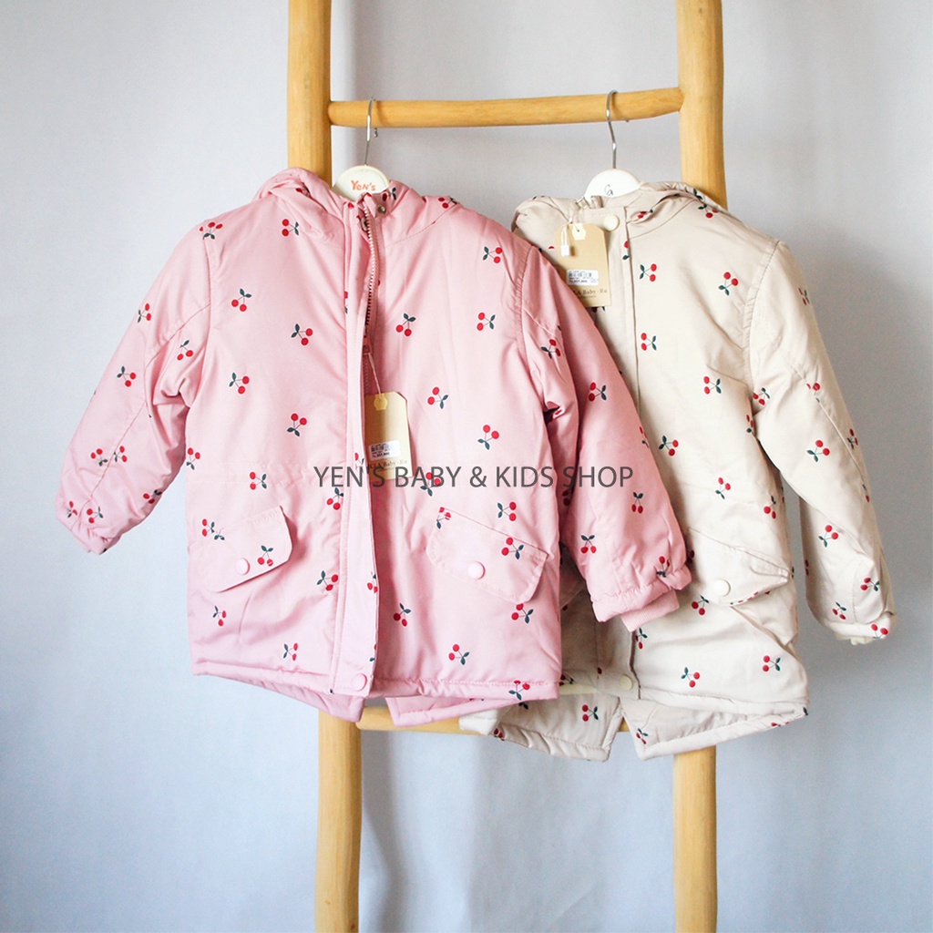 Jaket Gelembung Cherry 21921 - Jaket Anak Perempuan