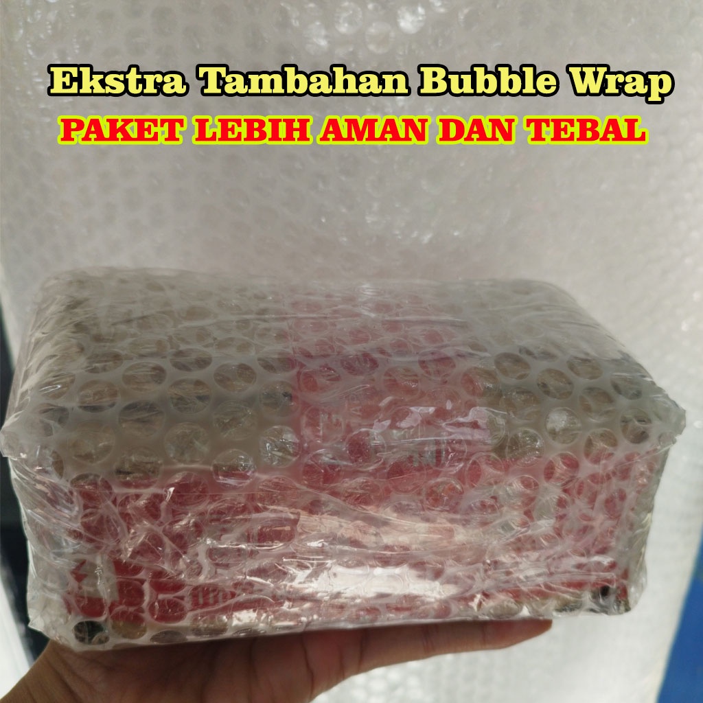 Ekstra Bubble Wrap Packing Lebih Aman dan Tebal