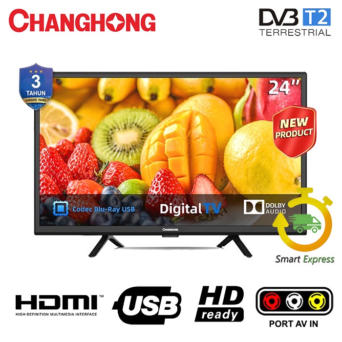 LED TV 24 INCH DIGITAL TV CHANGHONG 24G5W