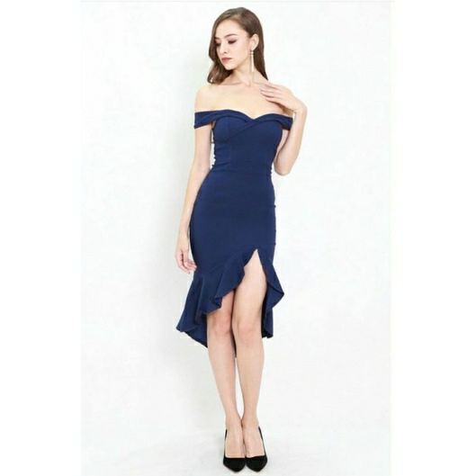 S3 Dress Mermaida Scuba / Dress Fashion Wanita Premium / Dress Pesta Perempuan Modis Kekinian / Dres
