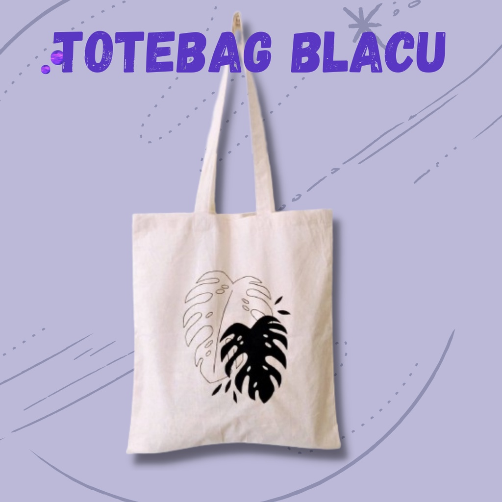 Totebag Blacu/Totebag Custom/Totebag Blacu Sablon/Totebag Blacu Murah