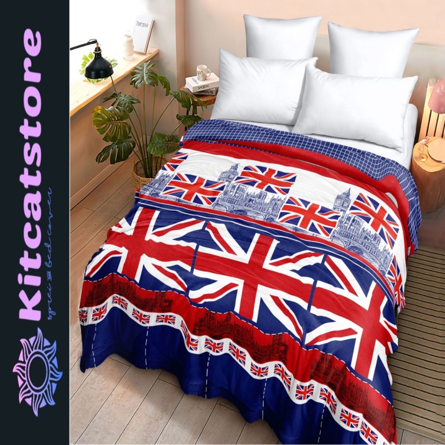 Selimut Lady Rose (160x200) Bulu Motif Terbaru London