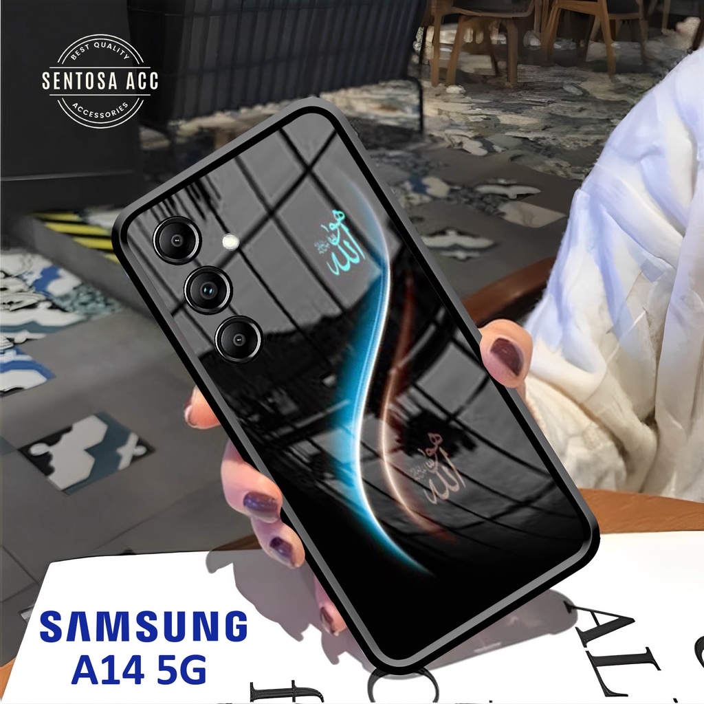 Softcase Glass Kaca SAMSUNG A14 (5G) - Casing HP SAMSUNG A14 (5G) [ S14 ].