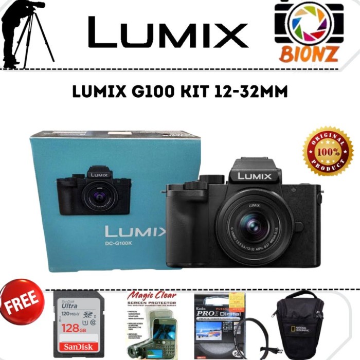 CAMERA PANASONIC LUMIX G100 KIT 12-32MM