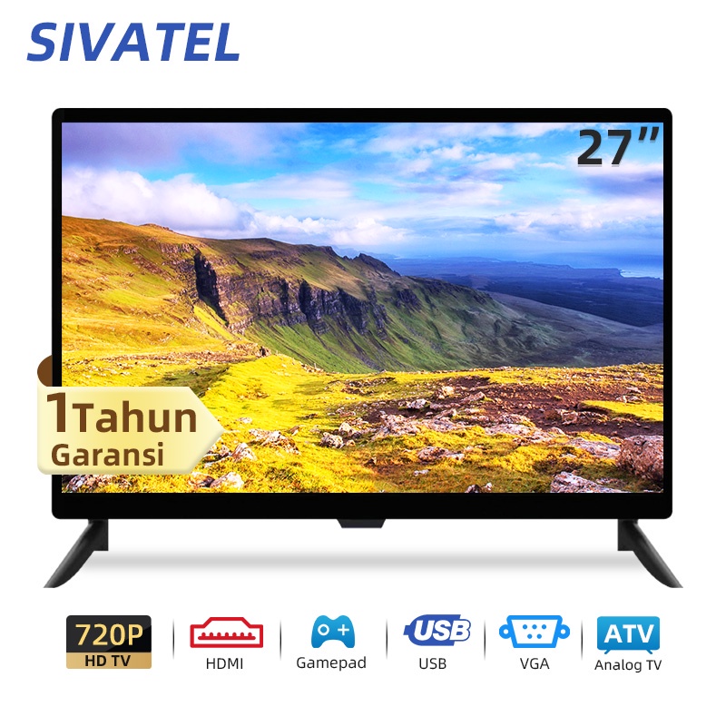 Sivatel LED Monitor 25 inch Layar Komputer Gaming Monitor [Garansi 1 Tahun ]-25-TV Digital