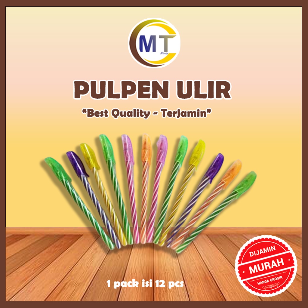 

Pulpen Ulir M2000 Pulpen Ulir Warna 1 lusin Ballpen Ulir Bolpen Ulir Murah