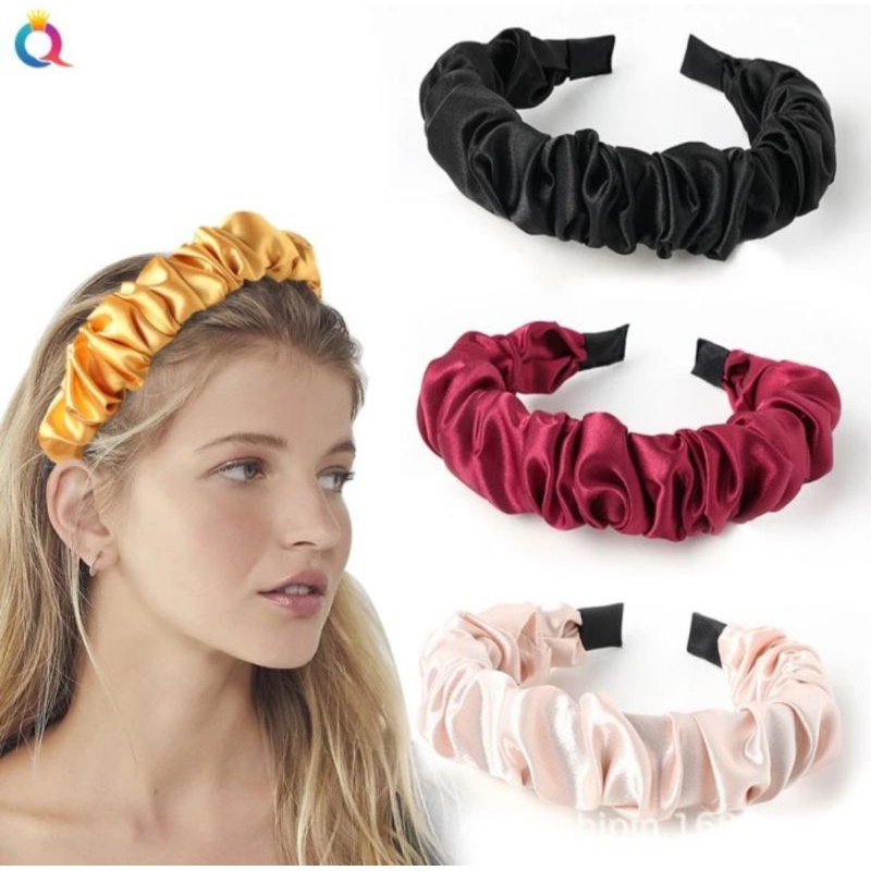 Bando Scrunchie/Bando Nagita/Bando Kerut/Bandana Korea Santin