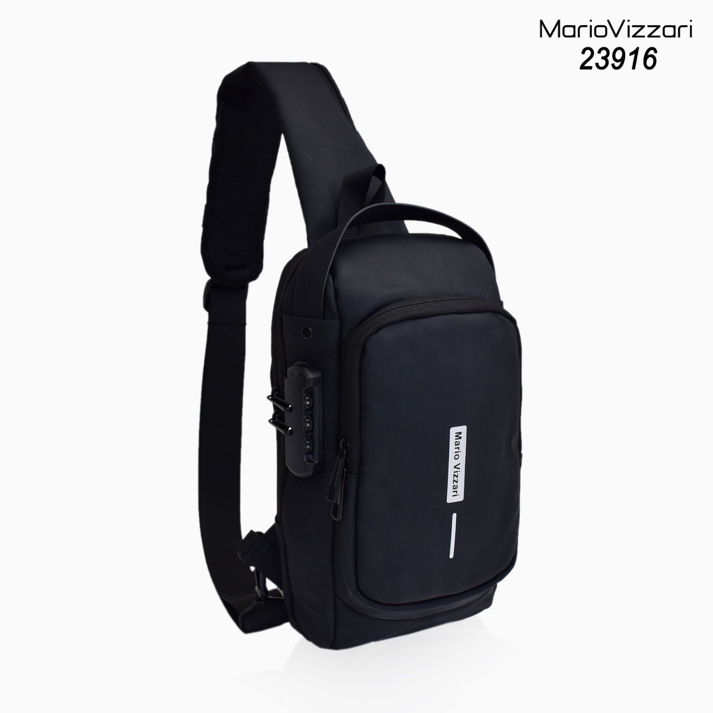 Tas Selempang Waistbag Pria Waterproof Mario Vizzari Martin (23916)