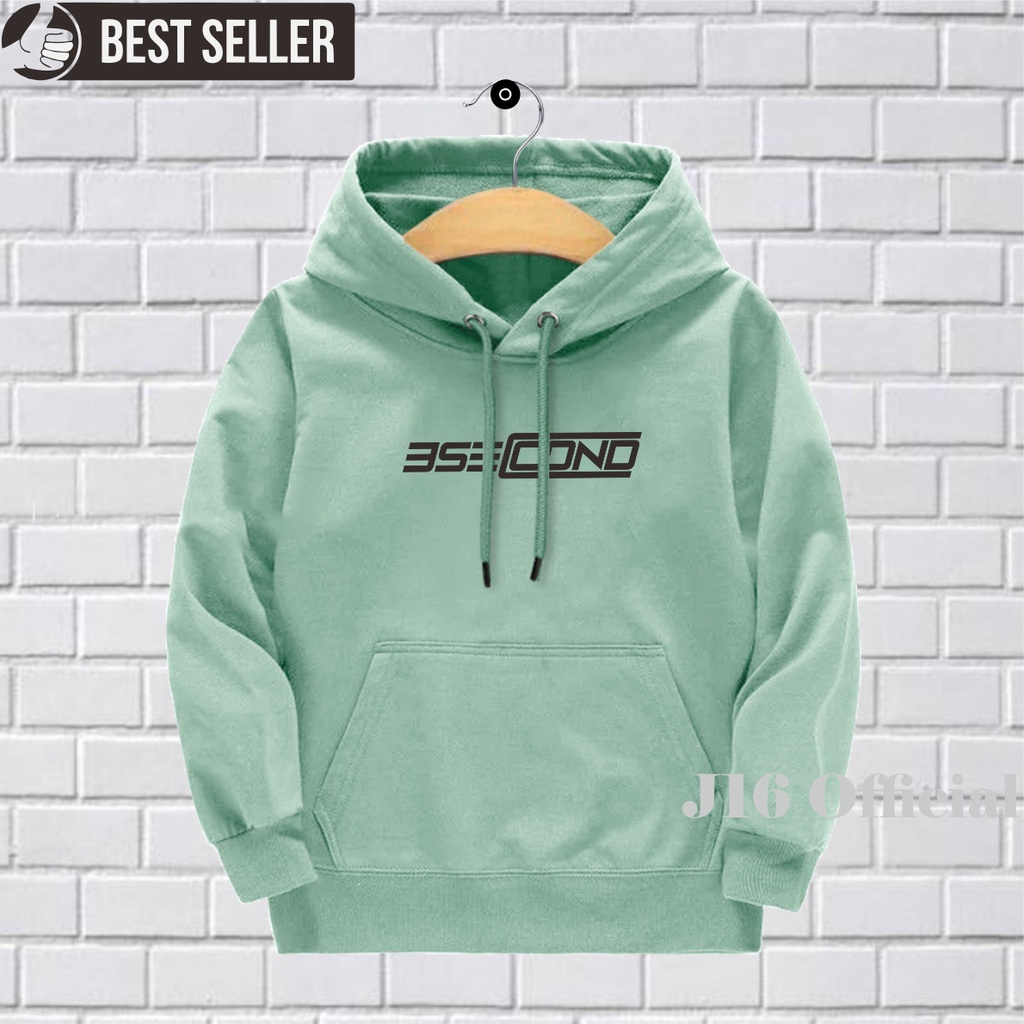 Jaket SWEATER HOODIE Anak Usia 4 - 12 Tahun 3SECOND TERLARIS