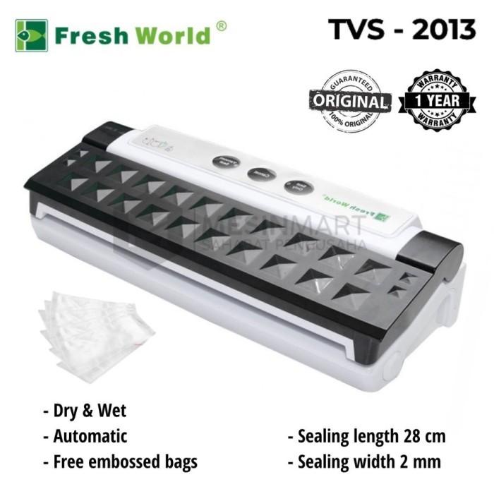 VACUUM SEALER FRESH WORLD TVS 2013 / MESIN PENGEMAS VAKUM