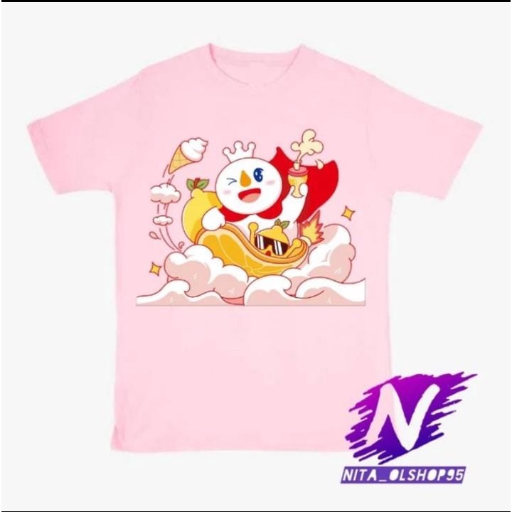 HKSTORE26 ATASAN KAOS ANAK2 UNISEX LENGAN PENDEK/MIXUE SABLON DIGITAL FULLPRINT