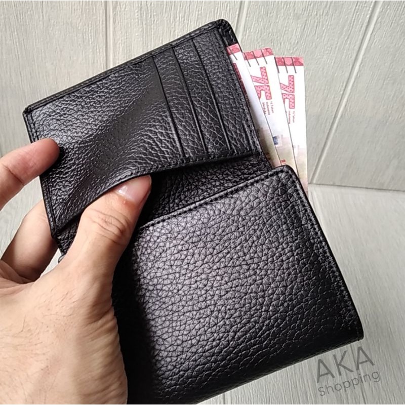 [DPT KLT01] Dompet Lipat Tiga 3 Trendy Bahan Kulit Asli