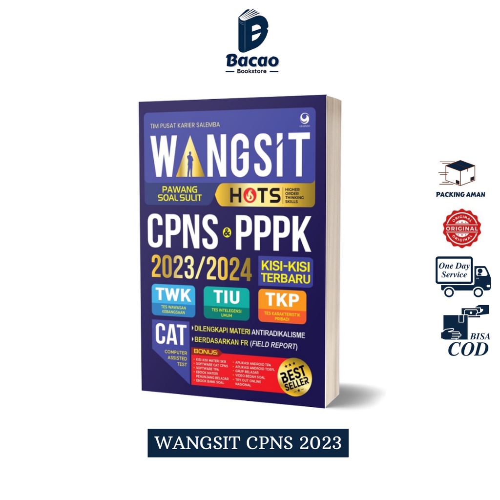 Buku CPNS Wangsit Hots Cpns & Pppk 2023/2024 by Gramedia Widiasarana Indonesia