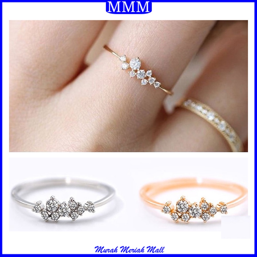 MMM Cincin Mutiara Wanita 1201 Cincin Fashion Wanita Ala Korea Import Murah Kekinian