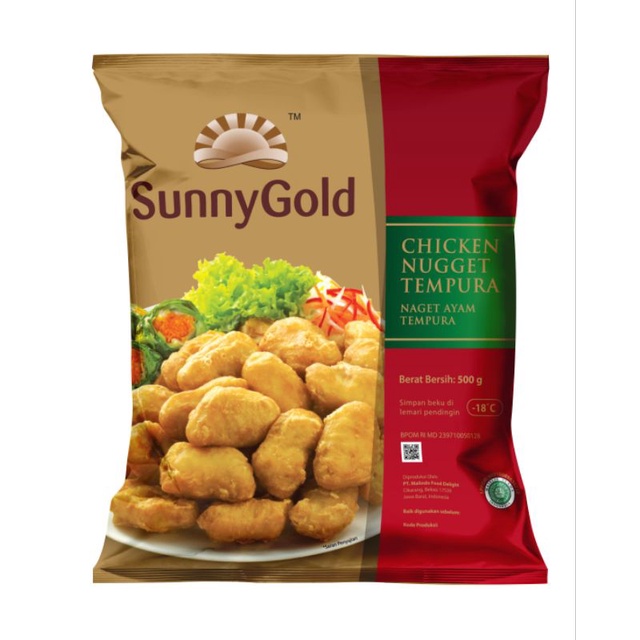 

Sunny Gold Chicken Tempura / Tempura Ayam 500gr