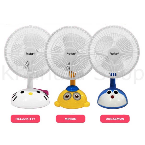 PROFAN Kipas Angin Meja / Desk Fan Karakter 8 Inch