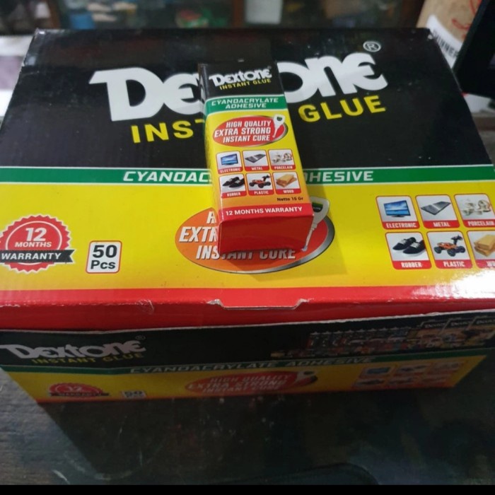 

~~~~~] dextone instant glue box isi 50 pcs