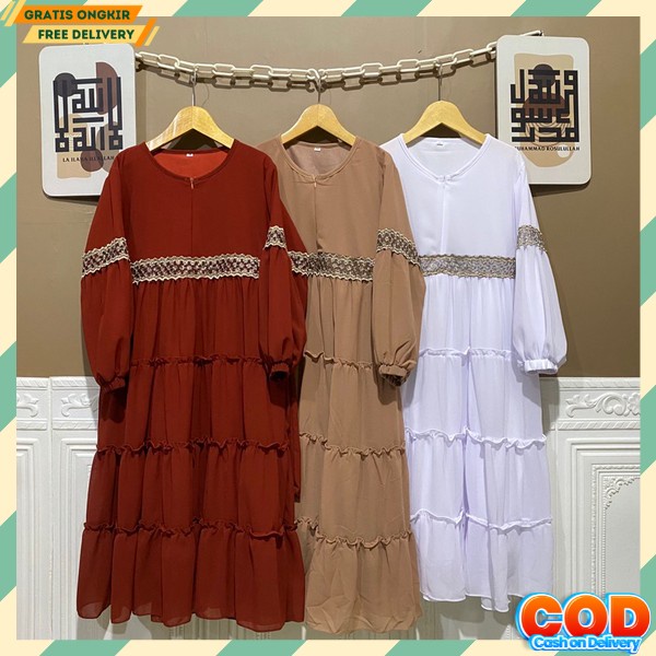 Kids Series Baju Gamis Anak Tanggung Baju Gamis Anak Perempuan Import Pakaian Muslim Anak Cewek Game