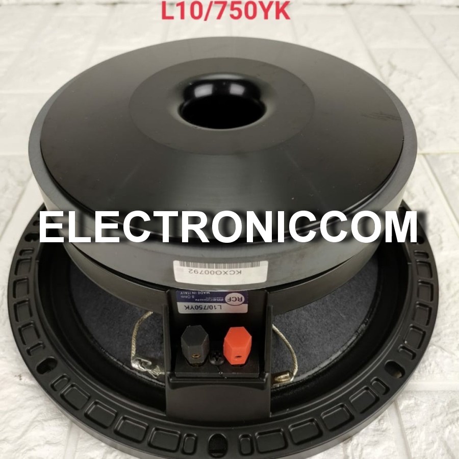 RCF Speaker Component L10 750YK - 10 Inch Component RCF L10750YK