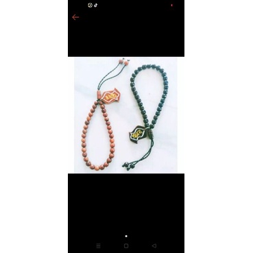 gelang tasbih kokka kaukah 33 butir terompah